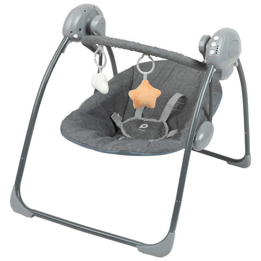 Balancelle électrique gris chiné - Prémaman