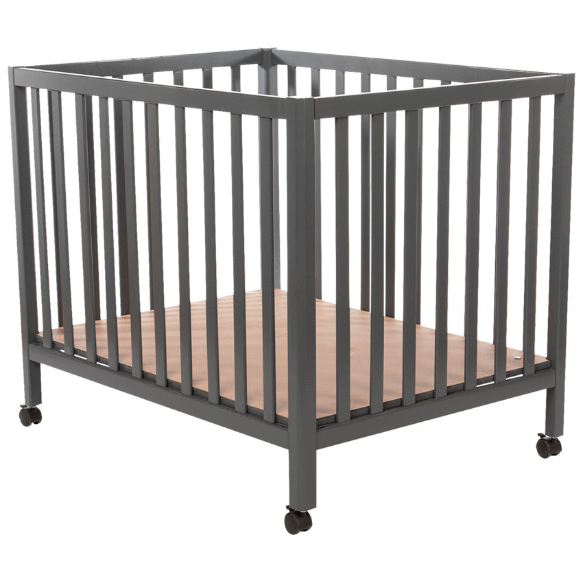 Parc en bois Tommy anthracite - Prémaman