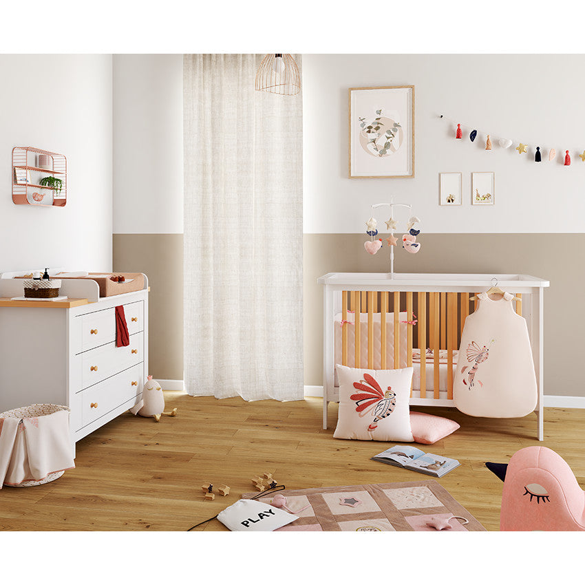 Tapis d'éveil en velours avec éléments en relief - Prémaman