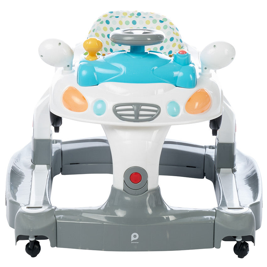 Trotteur 4 en 1 bleu/gris - Prémaman