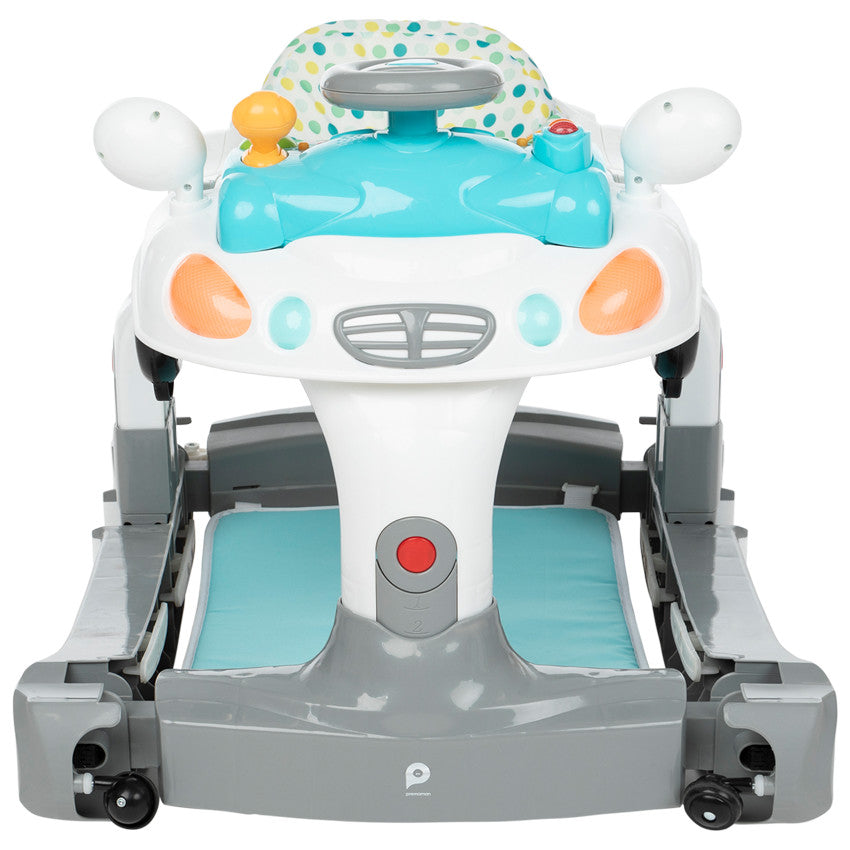 Trotteur 4 en 1 bleu/gris - Prémaman