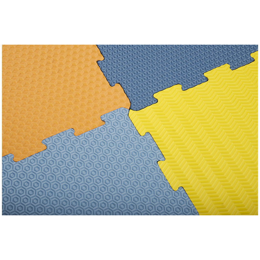 Tapis de dalles en mousse texturées 90 x 90 cm - Prémaman