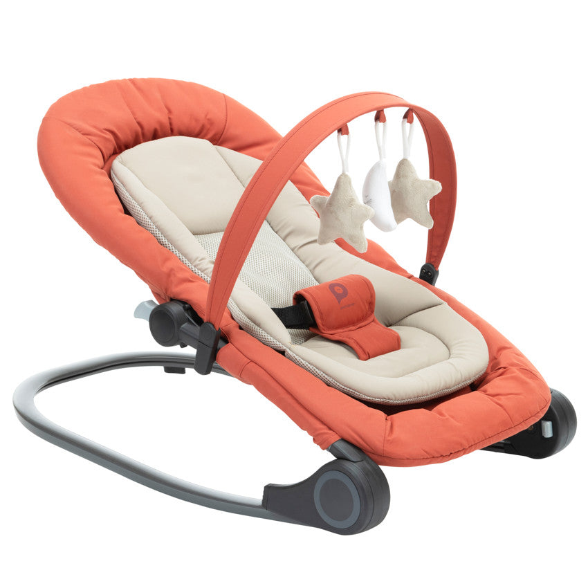 Transat avec arche de jeux Sluggy - Terracotta - Prémaman