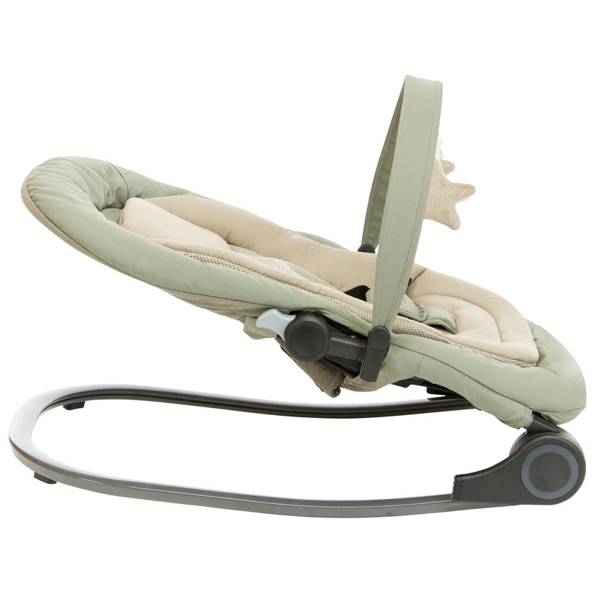 Transat Sluggy avec arche de jeux kaki - Prémaman