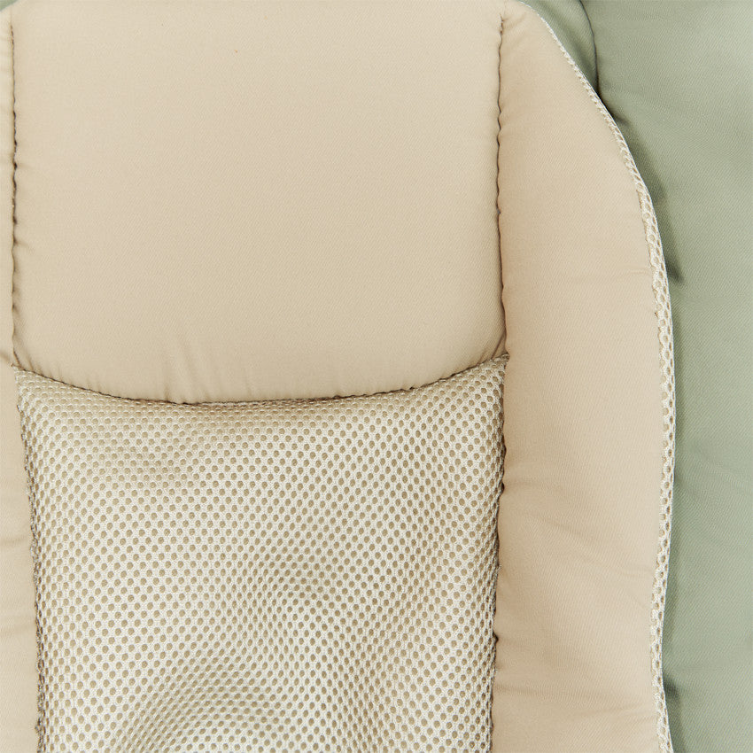 Transat Sluggy avec arche de jeux kaki - Prémaman