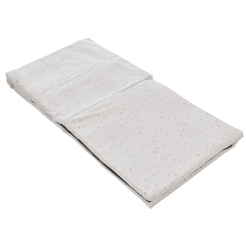 Prémaman Foldable Activity Mat 120 x 120 cm with Heart Print