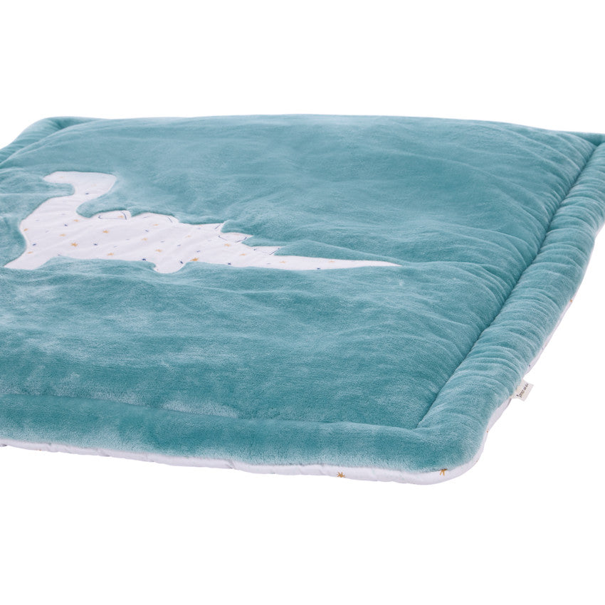 Tapis de parc bi-matière 70 x 95 cm imprimé/Dinosaure - Prémaman