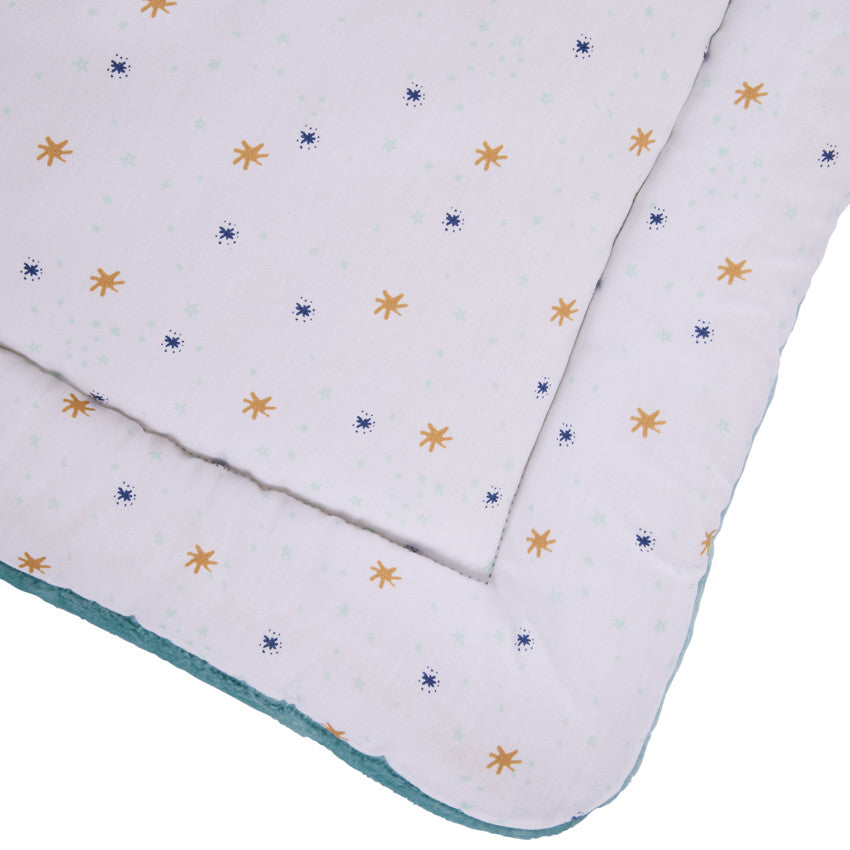 Tapis de parc bi-matière 70 x 95 cm imprimé/Dinosaure - Prémaman