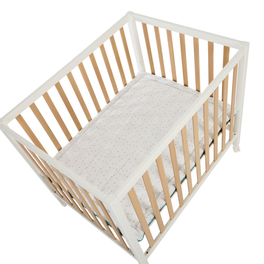 Tapis de parc bi-matière 70 x 95 cm imprimé/Papillon - Prémaman