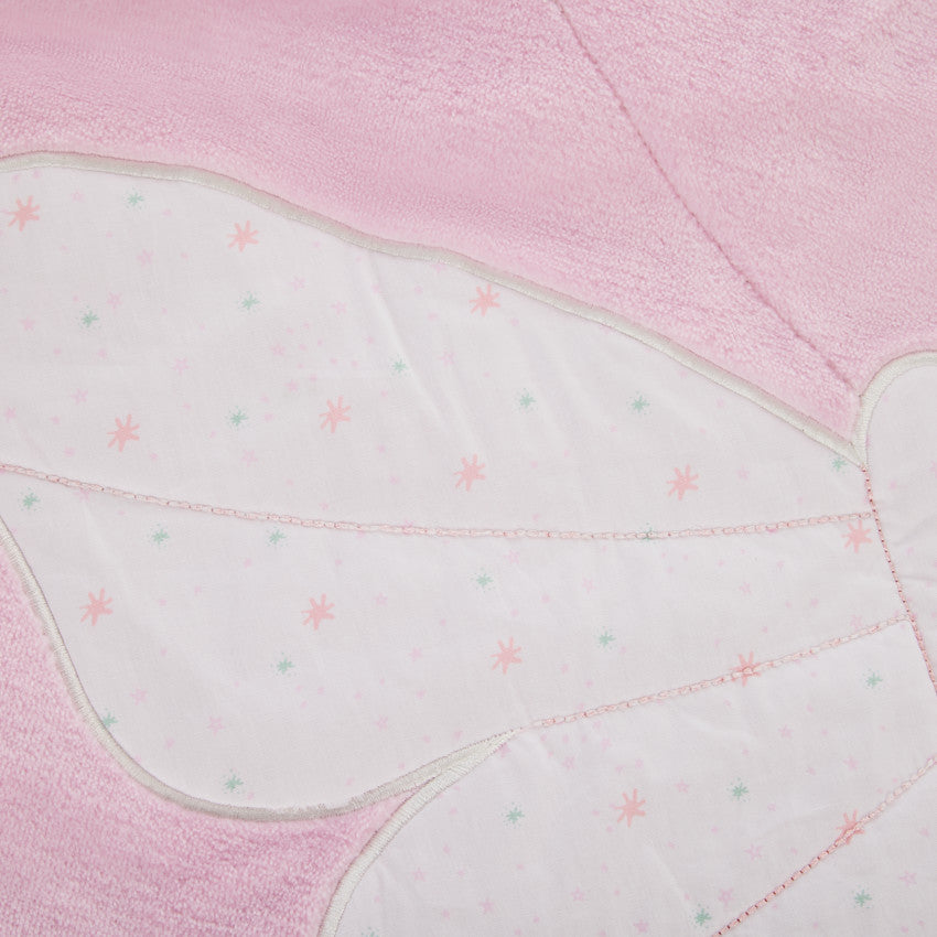 Tapis de parc bi-matière 70 x 95 cm imprimé/Papillon - Prémaman