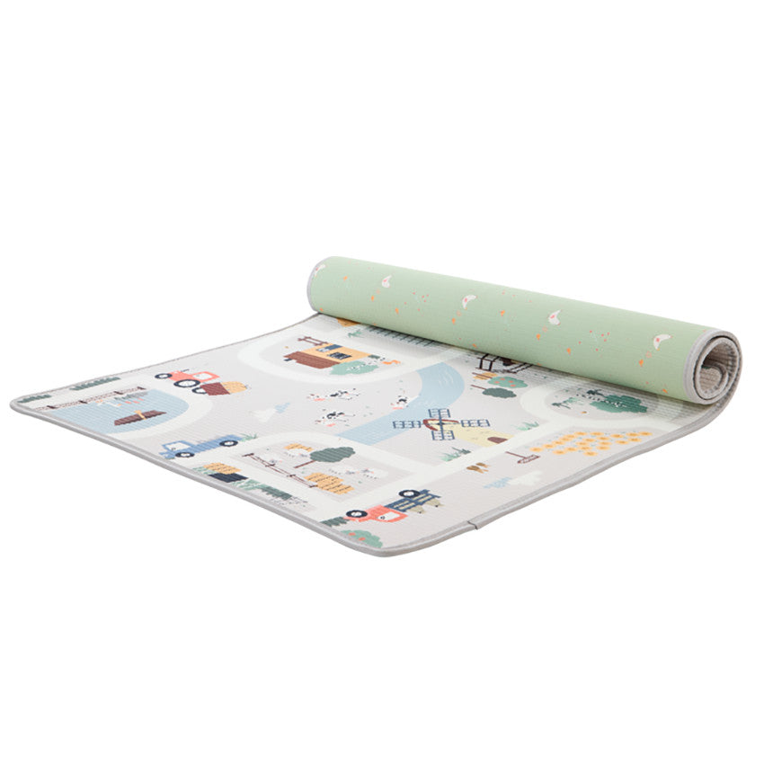 Reversible firm foam playmat/race track - Prémaman