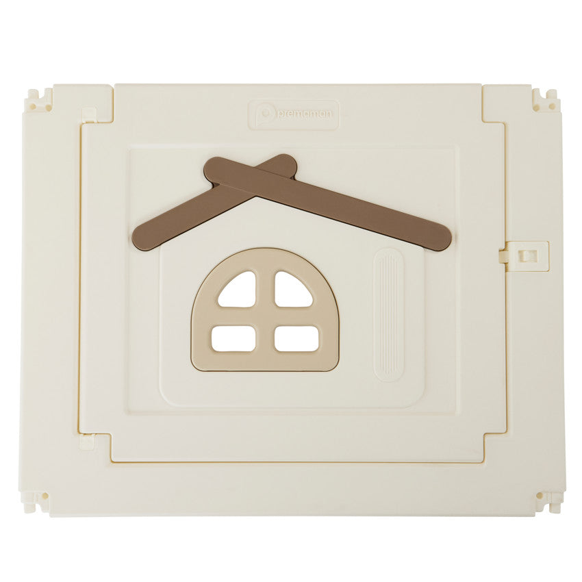 Parc modulable Joy en plastique blanc - Prémaman