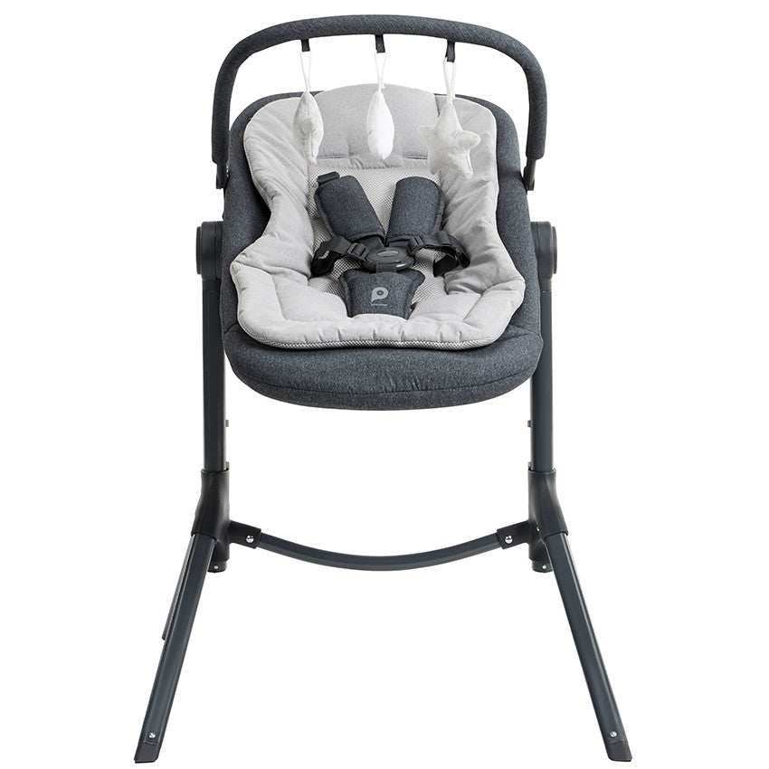 Uppy adjustable height bouncer grey - Prémaman