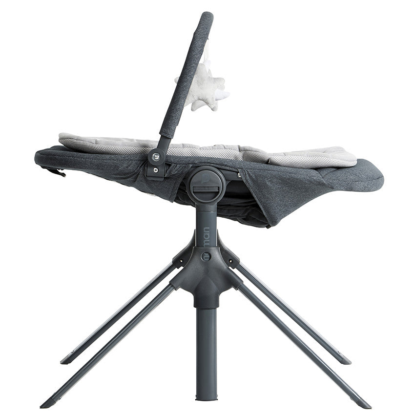 Transat réglable en hauteur Uppy gris - Prémaman