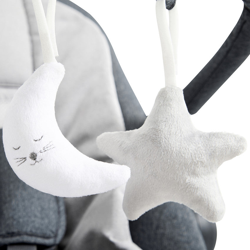 Transat réglable en hauteur Uppy gris - Prémaman