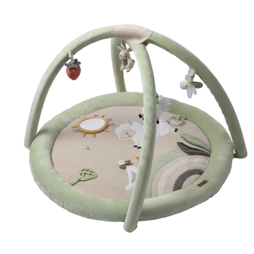 Tapis d'éveil en velours La Vie à la Ferme - Prémaman