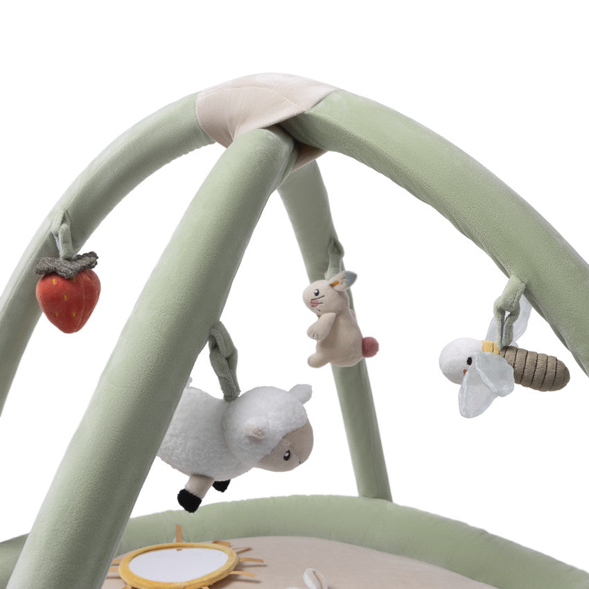 Tapis d'éveil en velours La Vie à la Ferme - Prémaman