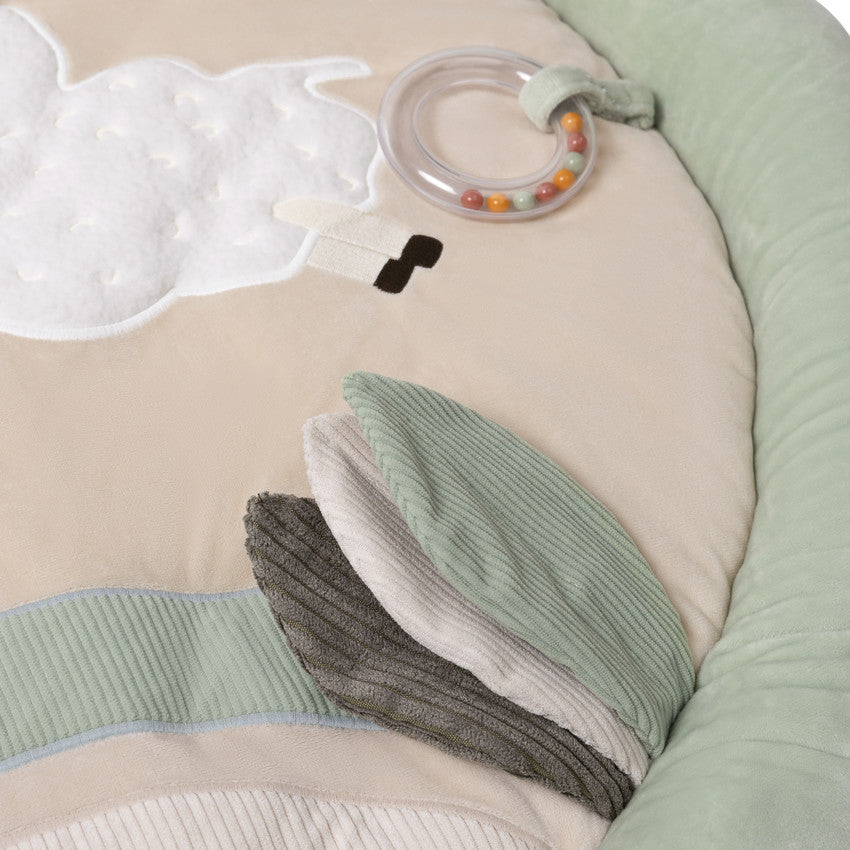 Tapis d'éveil en velours La Vie à la Ferme - Prémaman