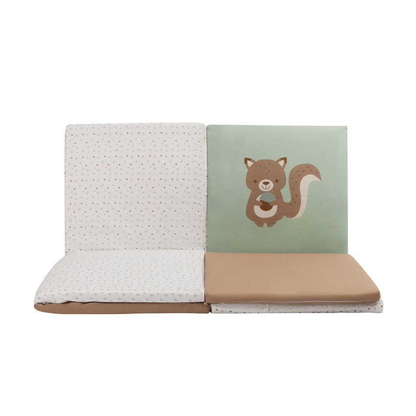 Tapis de motricité pliable 180 x 120 cm Roi des Forêt - Prémaman