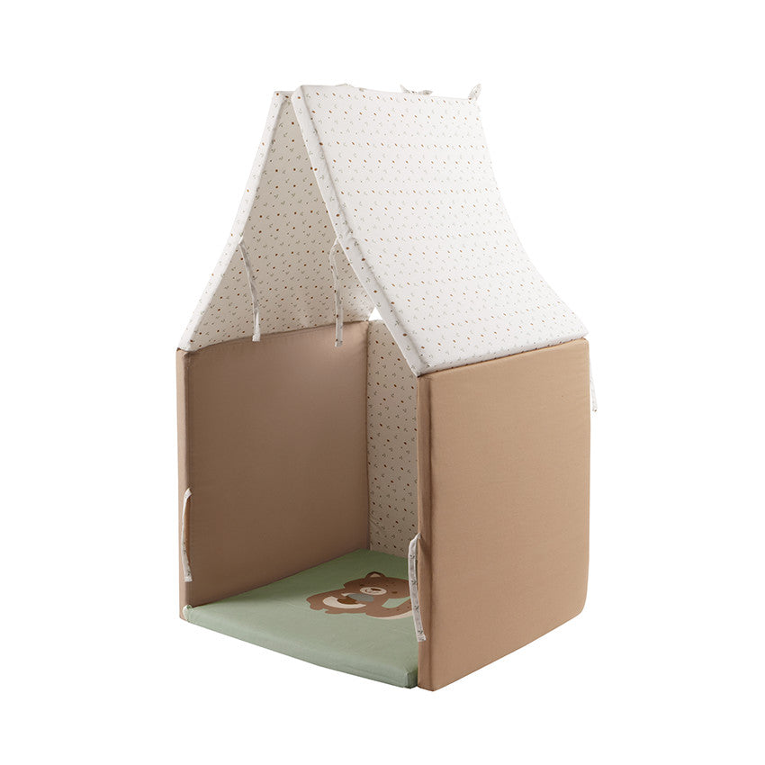 Tapis de motricité pliable 180 x 120 cm Roi des Forêt - Prémaman