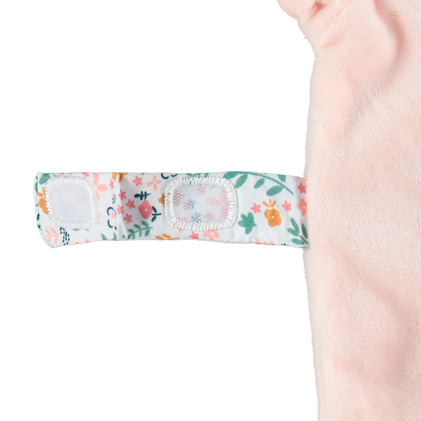 Doudou mouchoir renard en velours - Prémaman