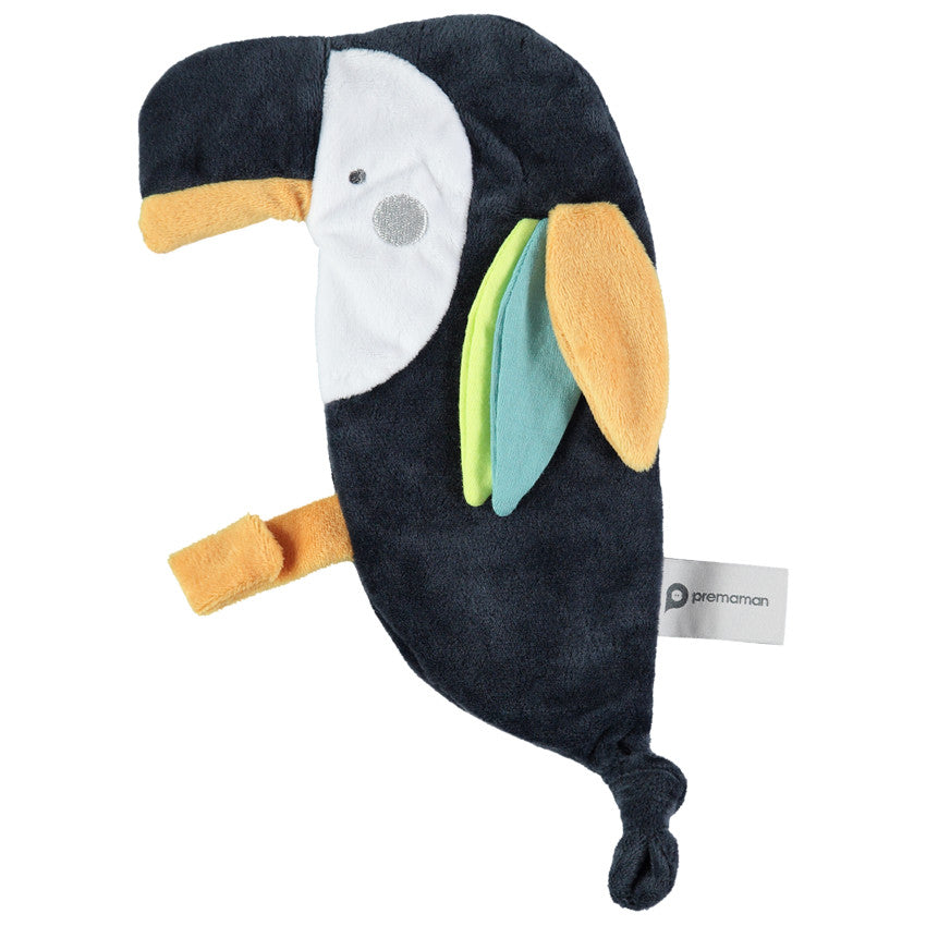 Doudou plat forme toucan - Prémaman