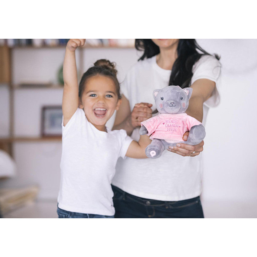 Habillage pour peluche annonce de naissance "tu vas être grande soeur" - Prémaman