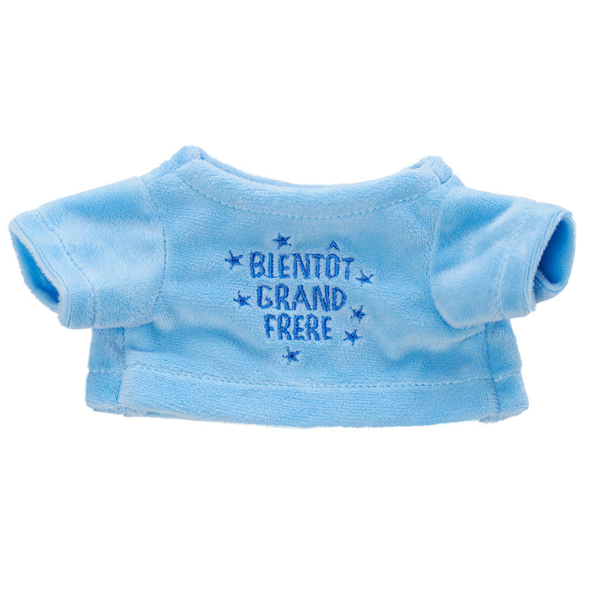 Outfit for plush toy with "Big Brother" embroidered text - Prémaman