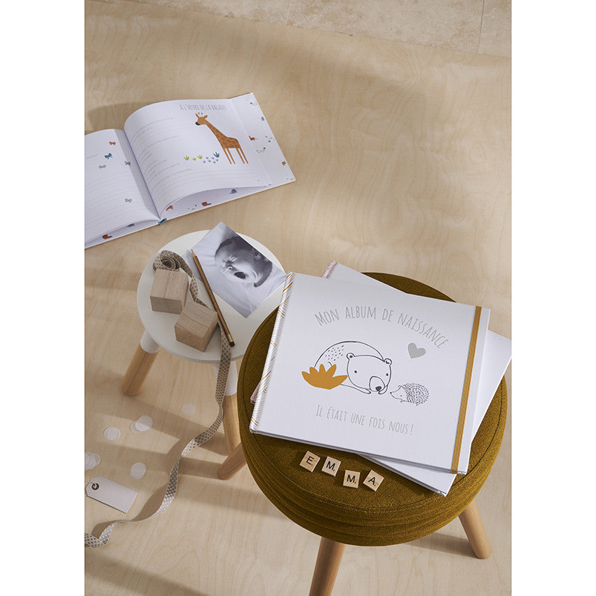 Album de naissance mixte - Prémaman