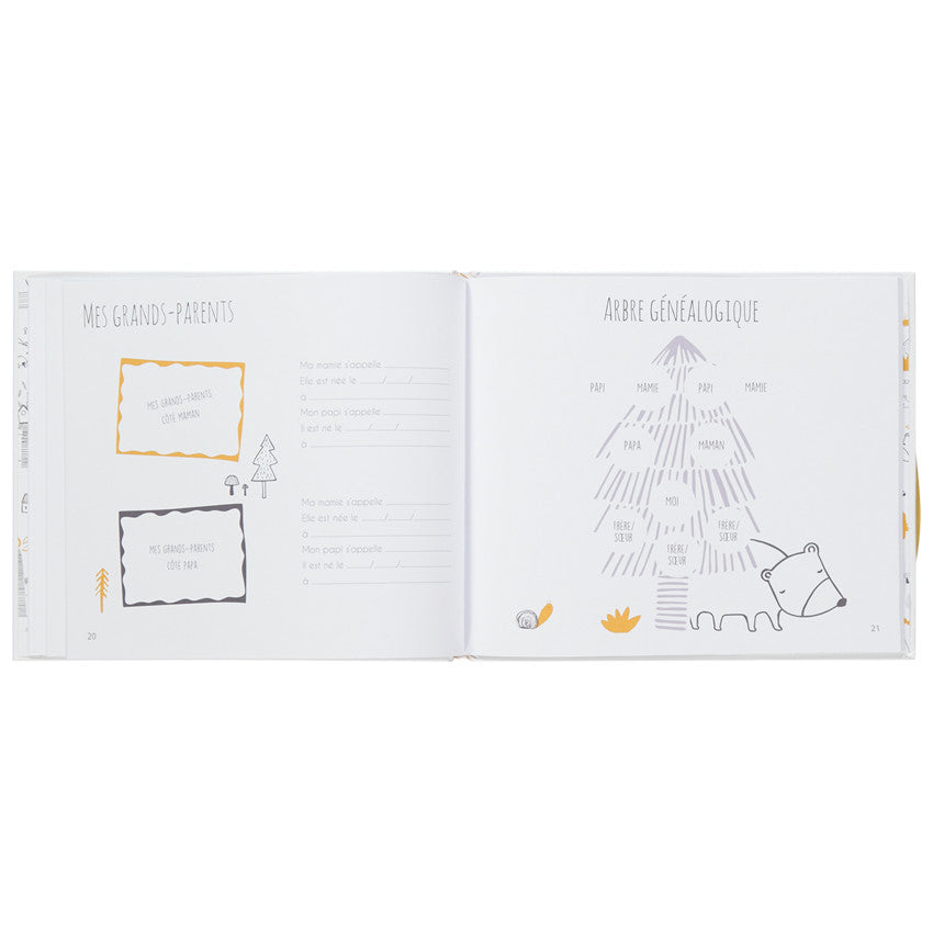 Album de naissance mixte - Prémaman