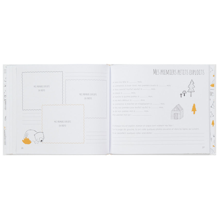 Album de naissance mixte - Prémaman