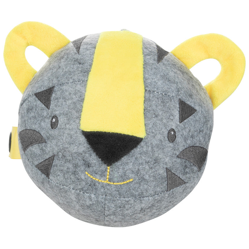 Peluche boule d'activités tête de tigre - Prémaman