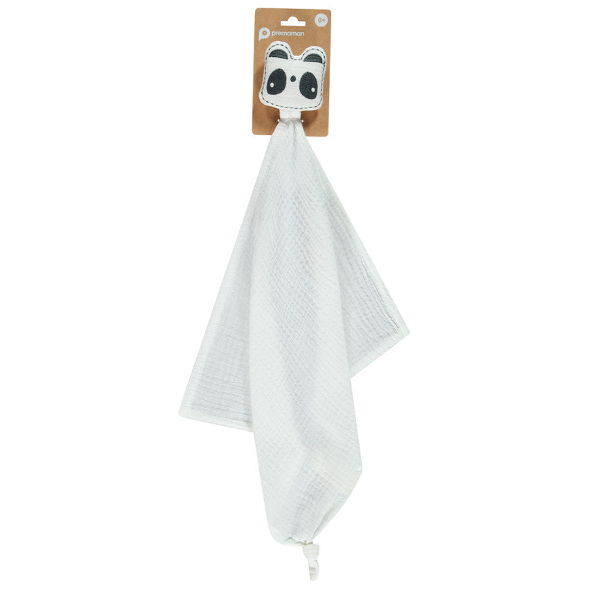 Doudou animal en gaze de coton - Prémaman