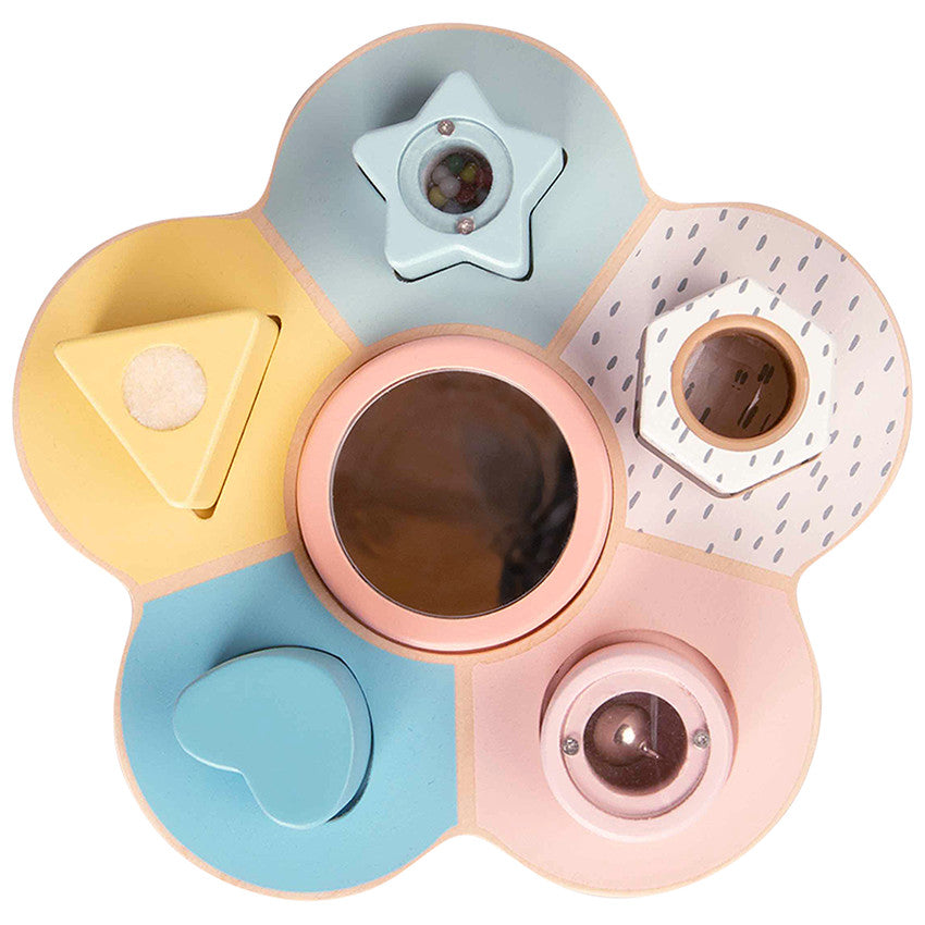 6-piece sensory puzzle - Crazy colors 2.0 - Prémaman