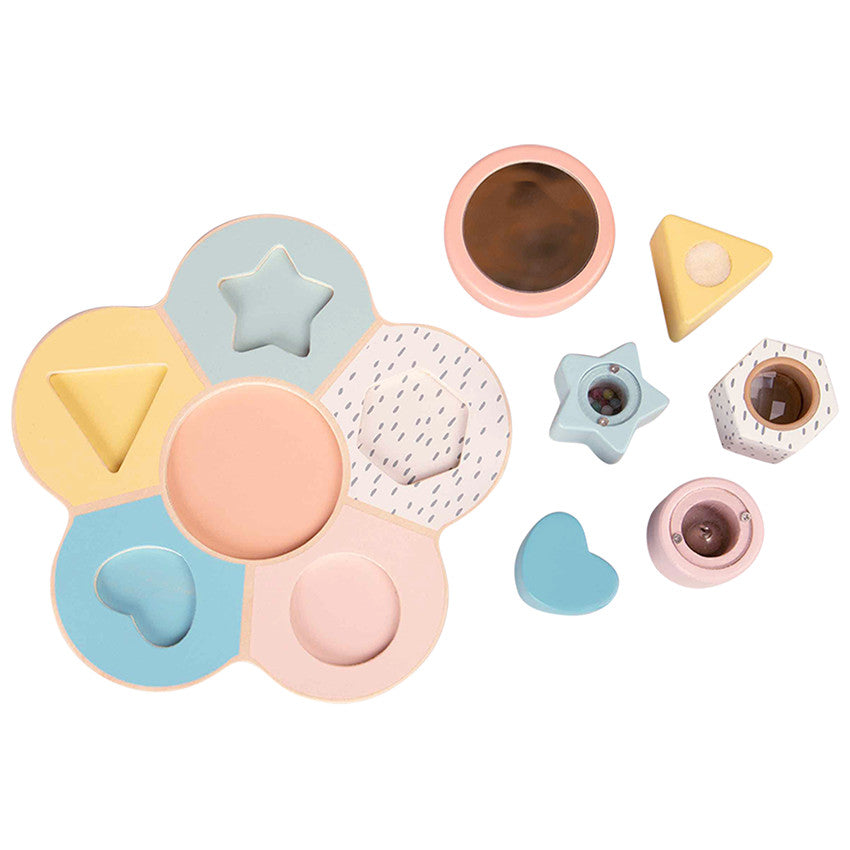 Puzzle 6 cubes sensoriels - Crazy colors 2.0 - Prémaman