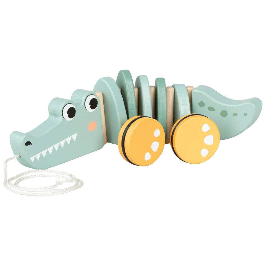 Crocodile à tirer - Multicolore - Prémaman