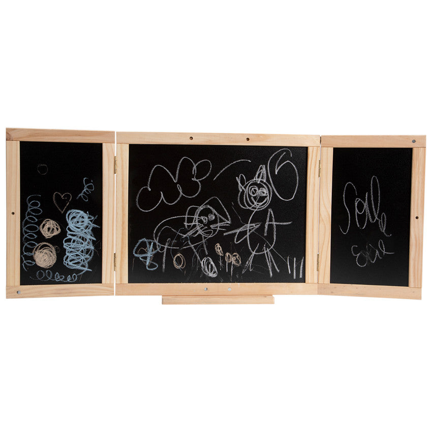 Black and White Magnetic Bi-Fold Wall Board - Maternity
