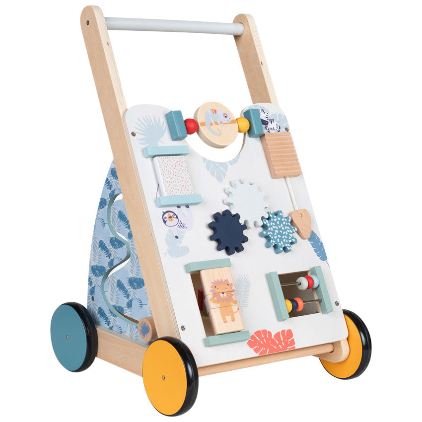 Happy Wild Wooden Push and Play Walker - Prémaman