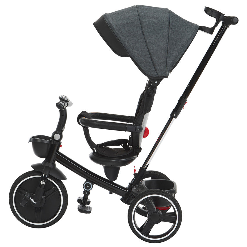 Tricycle évolutif Triky 5 en 1 gris - Prémaman