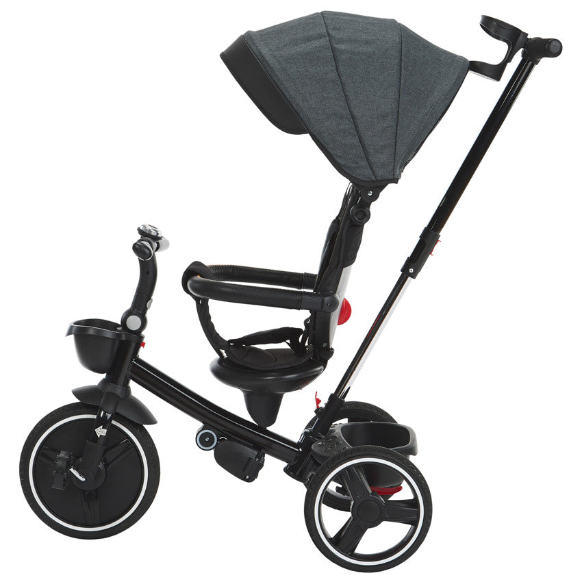 Tricycle évolutif Triky 5 en 1 gris - Prémaman