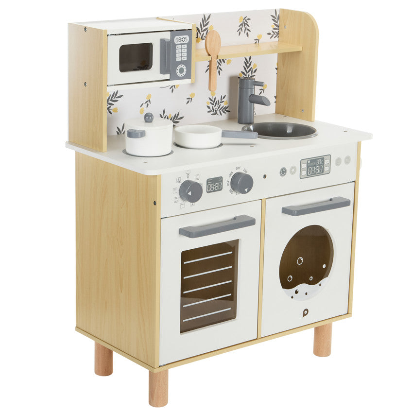 Cuisine équipée en bois - Prémaman