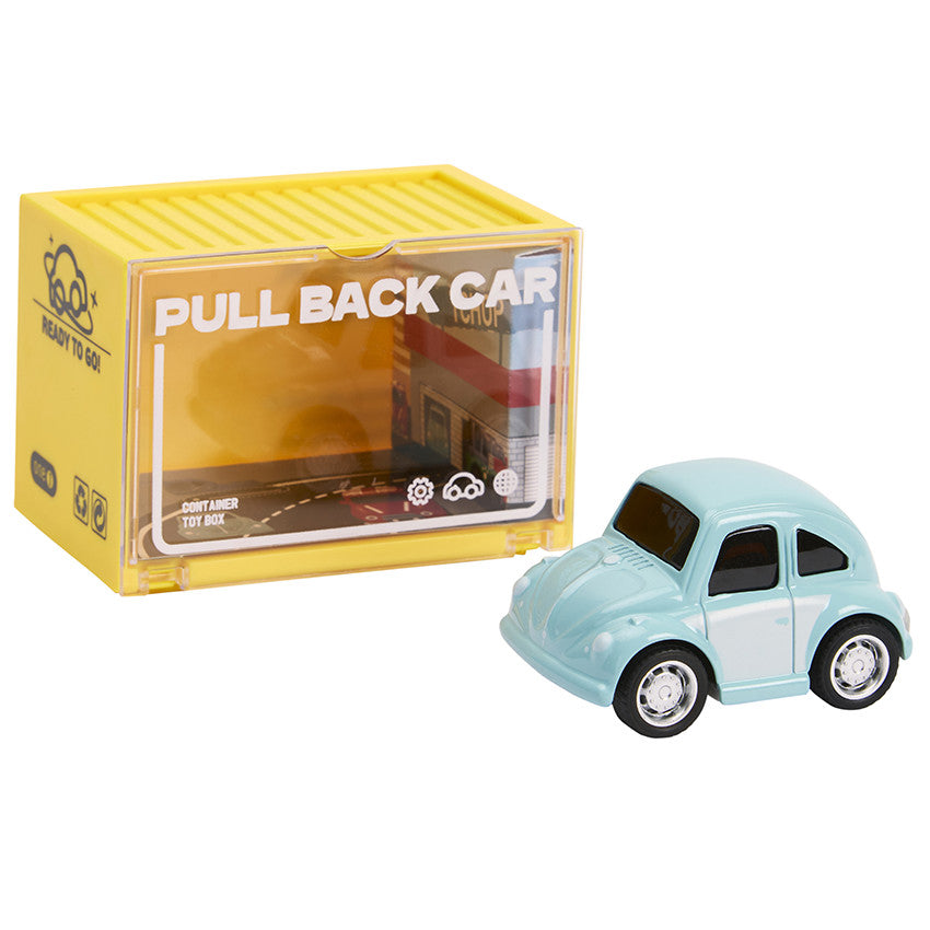 Véhicule miniature à friction Voiture turquoise - Prémaman