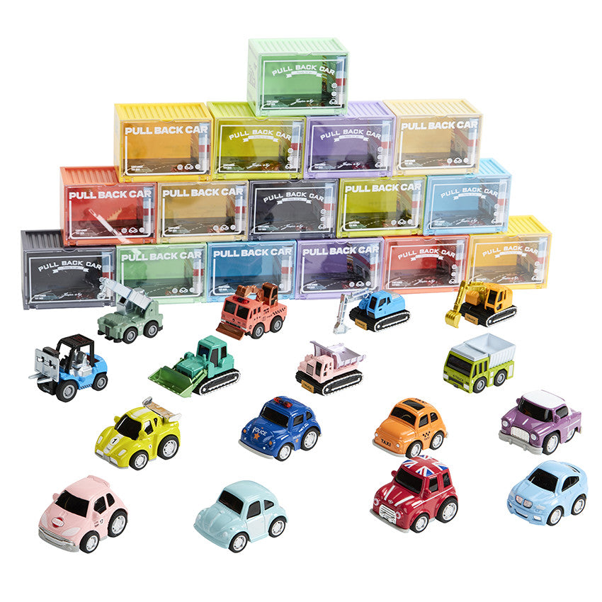 Véhicule miniature à friction Voiture anglaise rouge - Prémaman