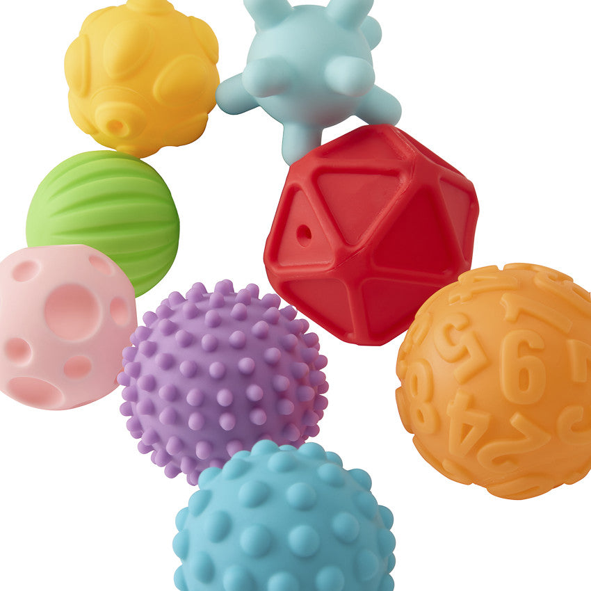 Set of 8 Textured Sensory Balls - Pre-maternity
