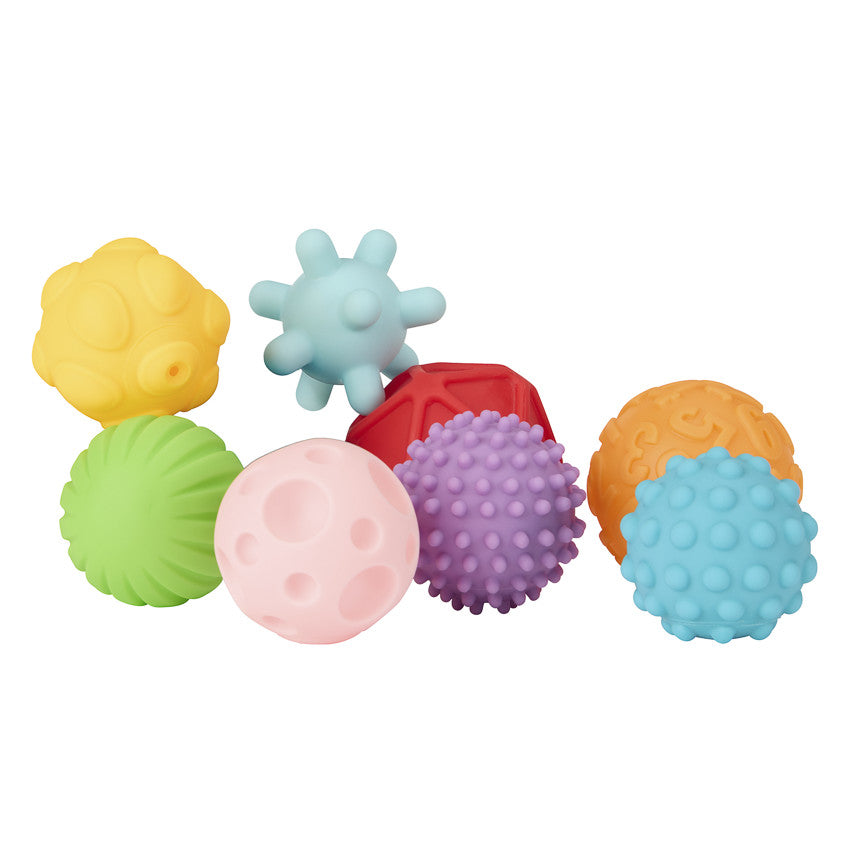 Set de 8 balles sensorielles texturées - Prémaman