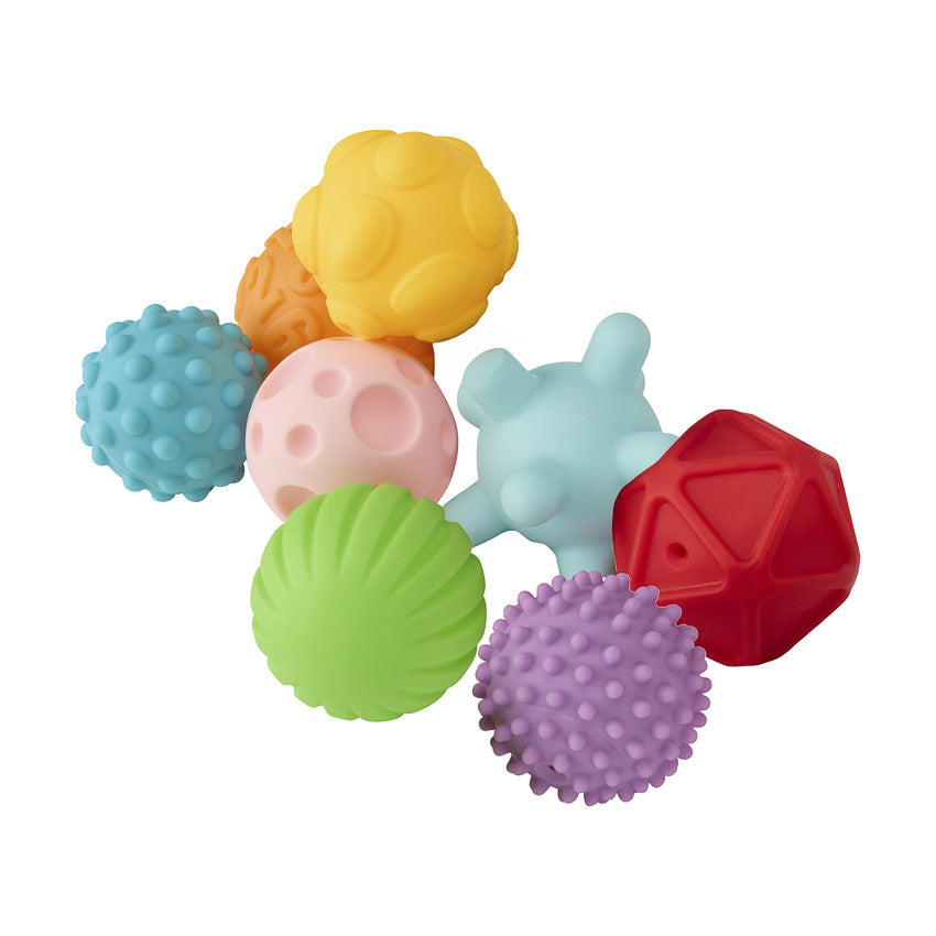 Set de 8 balles sensorielles texturées - Prémaman