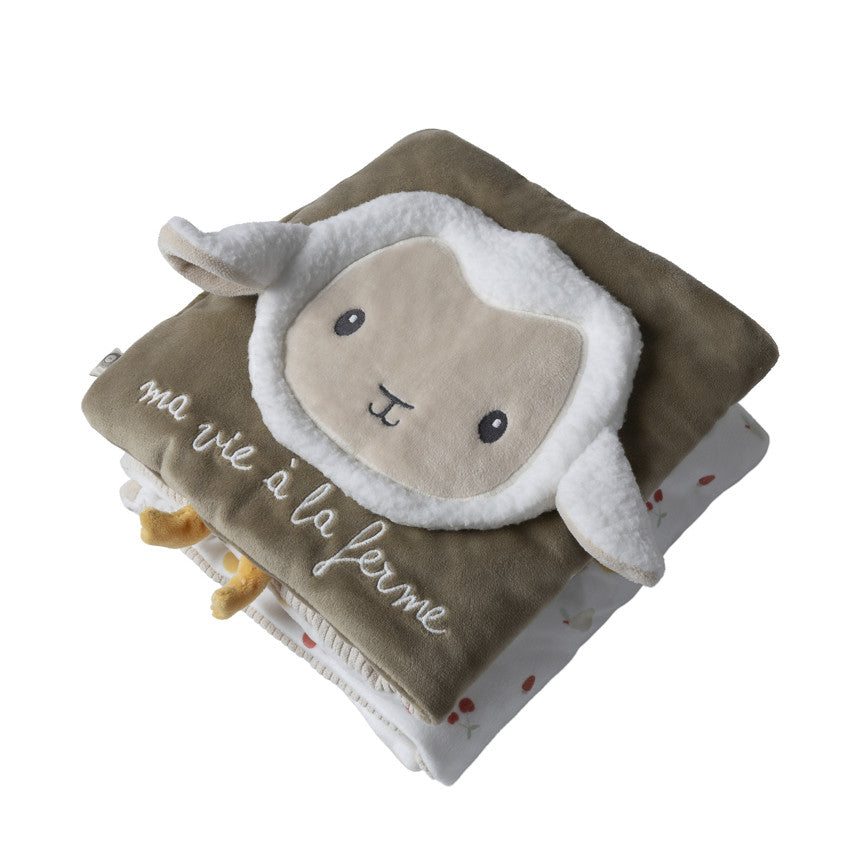 Grand livre d'activités à déplier La Vie à la Ferme - Prémaman