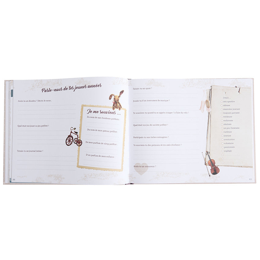 Photo album "Grandma, tell us your memories" - Prémaman
