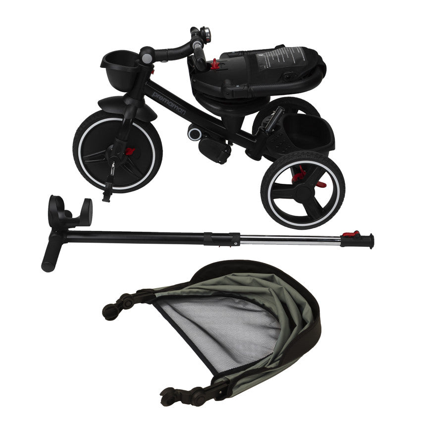 Tricycle évolutif Triky 5 en 1 Vert - Prémaman