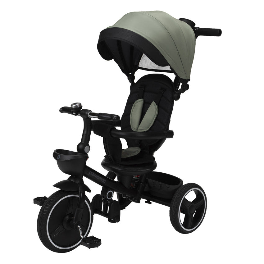 Tricycle évolutif Triky 5 en 1 vert - Prémaman